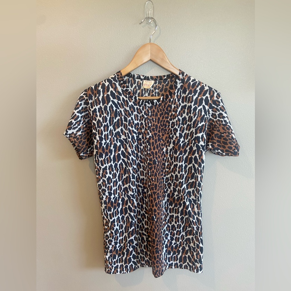 Sears Black and Brown Short Sleeve Tee